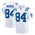 Jdoa IN.Colts #84 Tyler Warren Player White Home Game Stitched Jerseys