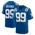 Jdoa IN.Colts #99 DeForest Buckner Player Royal Home Game Stitched Jerseys