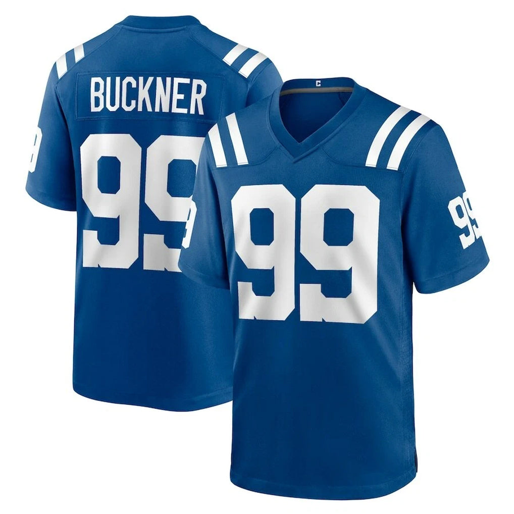 Jdoa IN.Colts #99 DeForest Buckner Player Royal Home Game Stitched Jerseys
