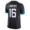 Jdoa J.Jaguars #16 Trevor Lawrence Black Vapor F.U.S.E. Limited Stitched Jerseys