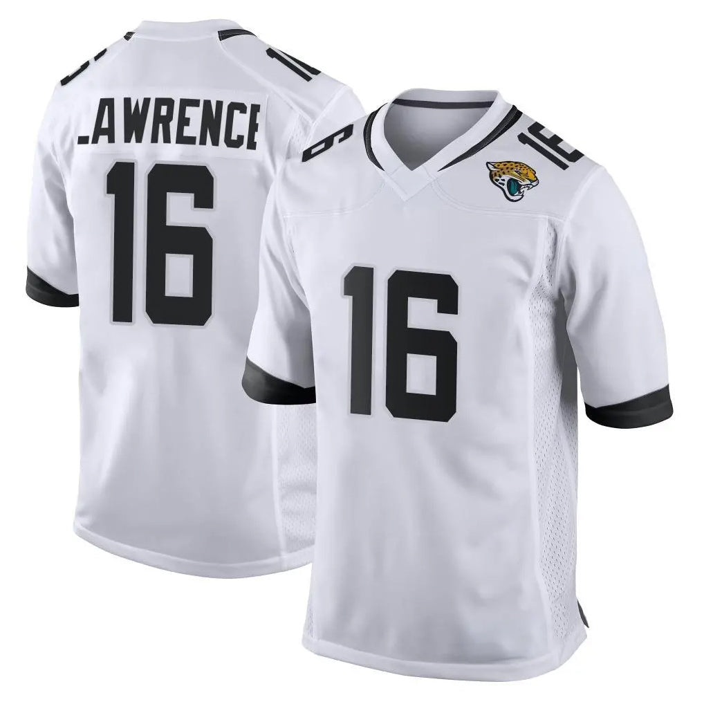 Jdoa J.Jaguars #16 Trevor Lawrence Player White Home Game Stitched Jerseys