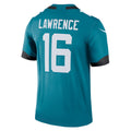Jdoa J.Jaguars #16 Trevor Lawrence Teal Legend Player Performance Top Stitched Jerseys