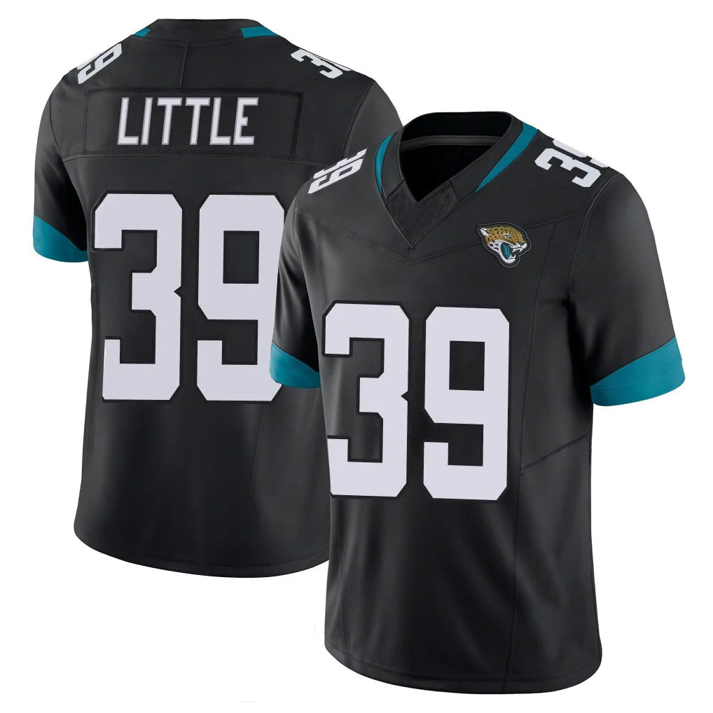 Jdoa J.Jaguars #39 Cam Little Player Black Vapor F.U.S.E. Limited Home Game Stitched Jerseys