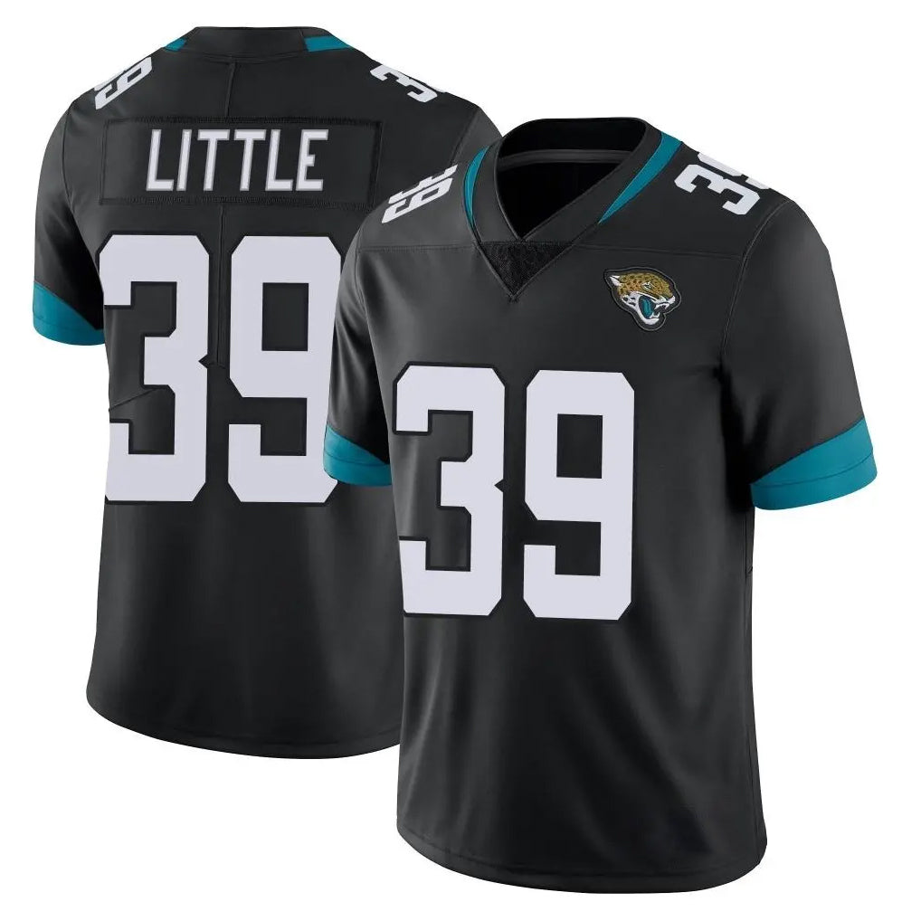 Jdoa J.Jaguars #39 Cam Little Player Black Vapor Untouchable Limited Home Game Stitched Jerseys