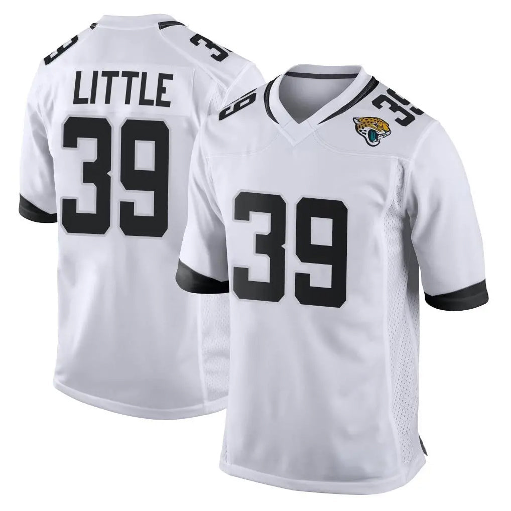 Jdoa J.Jaguars #39 Cam Little Player White Home Game Stitched Jerseys