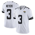 Jdoa J.Jaguars #3 Jakobi Meyers Player White Vapor F.U.S.E. Limited Home Game Stitched Jerseys