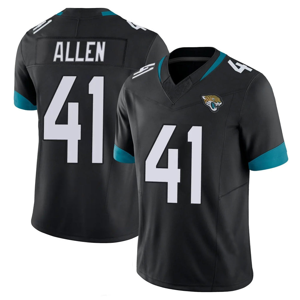 Jdoa J.Jaguars #41 Josh Hines-Allen Player Black Vapor F.U.S.E. Limited Home Game Stitched Jerseys