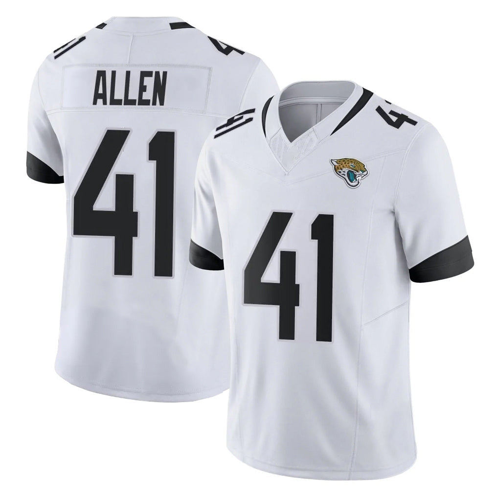 Jdoa J.Jaguars #41 Josh Hines-Allen Player White Vapor F.U.S.E. Limited Home Game Stitched Jerseys