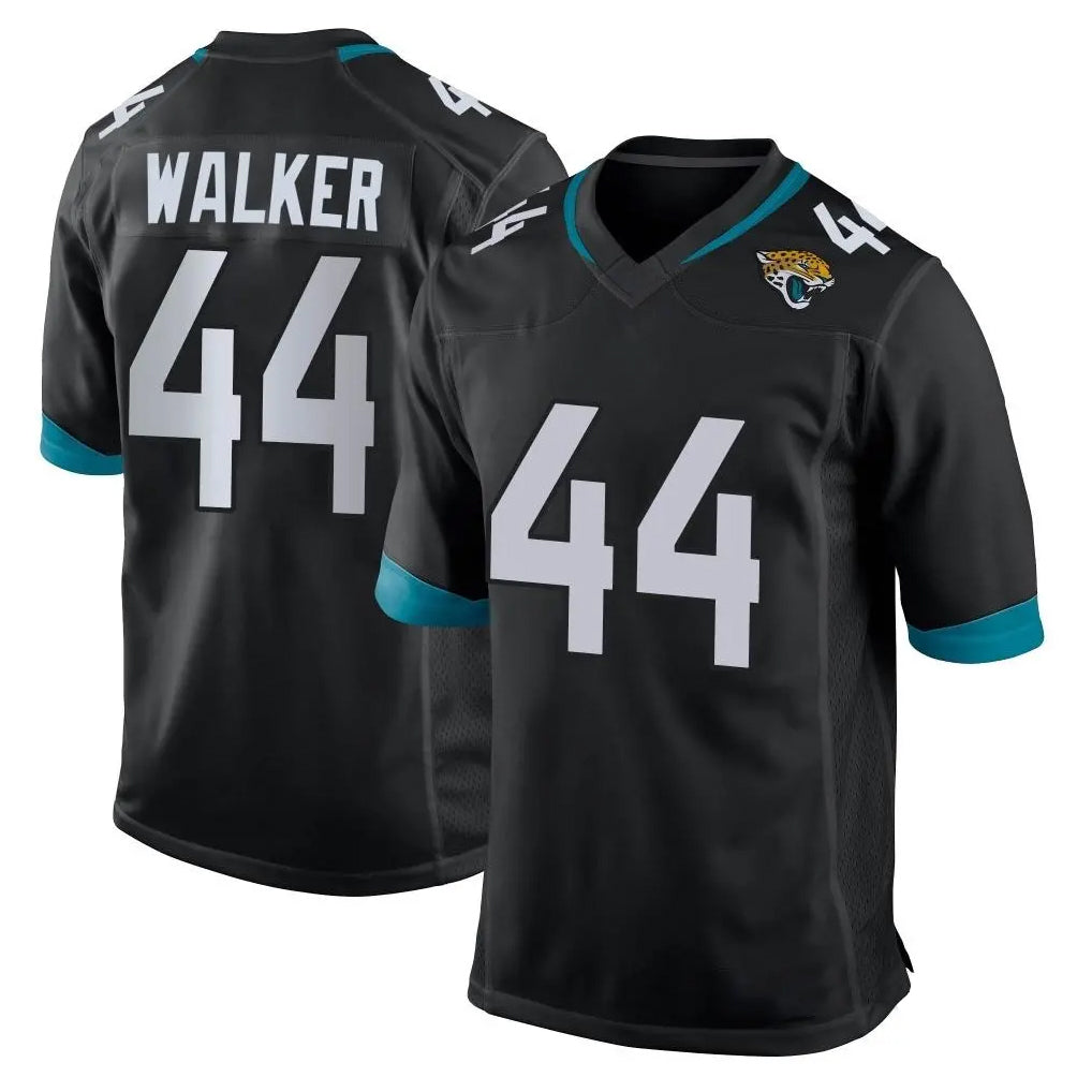 Jdoa J.Jaguars #44 Travon Walker Player Black Home Game Stitched Jerseys