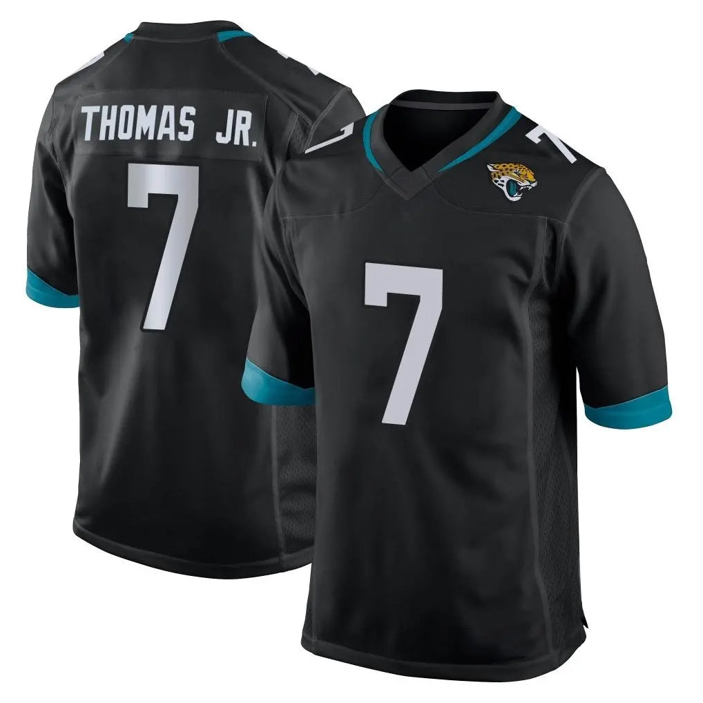 Jdoa J.Jaguars #7 Brian Thomas Jr. Player Black Home Game Stitched Jerseys