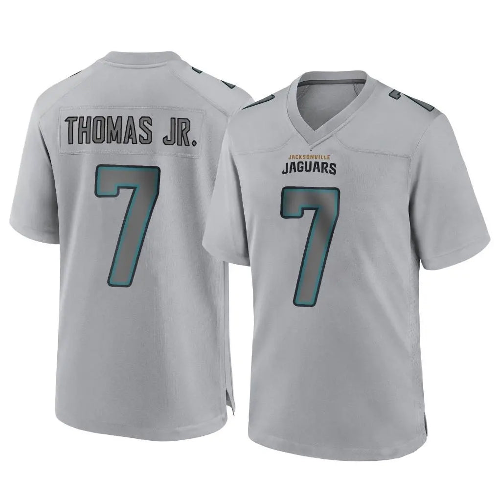 Jdoa J.Jaguars #7 Brian Thomas Jr. Player Gray Atmosphere Fashion Home Game Stitched Jerseys