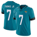 Jdoa J.Jaguars #7 Brian Thomas Jr. Player Teal Vapor Untouchable Limited Home Game Stitched Jerseys