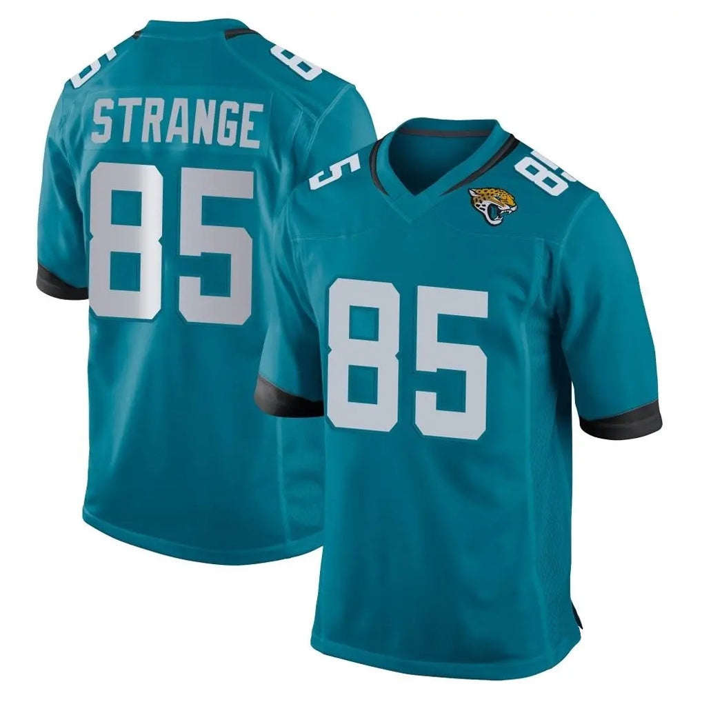 Jdoa J.Jaguars #85 Brenton Strange Player Teal Home Game Stitched Jerseys