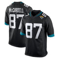 Jdoa J.Jaguars #87 Keenan McCardell Player Black Home Game Stitched Jerseys