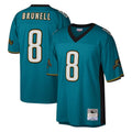 Jdoa J.Jaguars #8 Mark Brunell?Player Teal Mitchell & Ness Legacy Home Game Stitched Jerseys