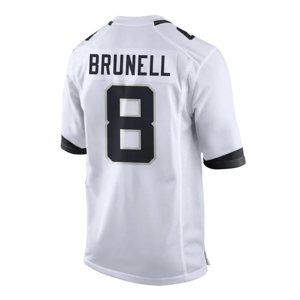 Jdoa J.Jaguars #8 Mark Brunell?Player White Home Game Stitched Jerseys