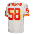 Jdoa KC.Chiefs 1994 #58 Derrick Thomas Mitchell & Ness White Authentic Throwback Retired Player Stitched Jerseys