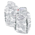 Jdoa KC.Chiefs Arctic Camo Salute to Service Hoodies Limited Game Blank Player Stitched Jerseys