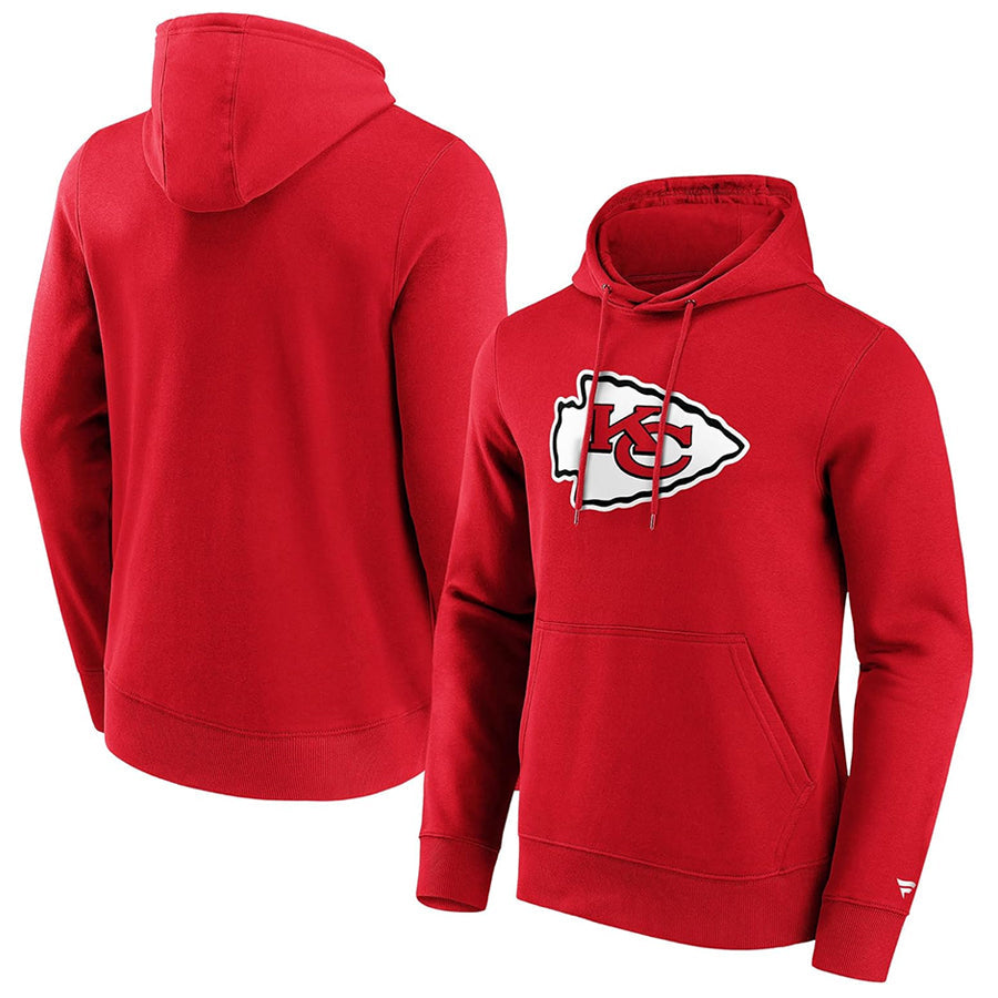 Jdoa KC.Chiefs Blank Player Red Pullover Hoodie Stitched Jerseys