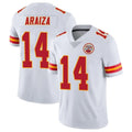 Jdoa KC.Chiefs #14 Matt Araiza Player White Limited Vapor Untouchable Home Game Stitched Jerseys
