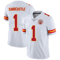 Jdoa KC.Chiefs #1 Xavier Worthy Player White Vapor Limited Stitched Jerseys