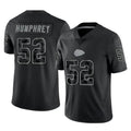 Jdoa KC.Chiefs #52 Creed Humphrey Player Black Limited Reflective Game Stitched Jerseys