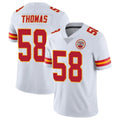 Jdoa KC.Chiefs #58 Derrick Thomas Player White Limited Vapor Untouchable Home Game Stitched Jerseys