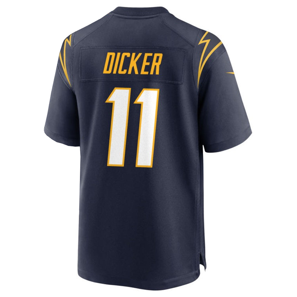 Jdoa LA.Chargers #11 Cameron Dicker Player Navy Home Game Stitched Jerseys