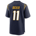 Jdoa LA.Chargers #11 Cameron Dicker Player Navy Home Game Stitched Jerseys
