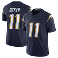 Jdoa LA.Chargers #11 Cameron Dicker Player Navy Vapor F.U.S.E. Limited Home Game Stitched Jerseys