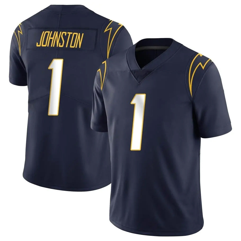Jdoa LA.Chargers #1 Quentin Johnston Player Navy Limited Vapor Untouchable Home Game Stitched Jerseys