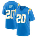 Jdoa LA.Chargers #20 Cam Hart Player Blue Home Game Stitched Jerseys