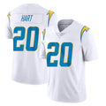 Jdoa LA.Chargers #20 Cam Hart Player White Limited Vapor Untouchable Home Game Stitched Jerseys