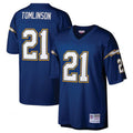 Jdoa LA.Chargers #21 LaDainian Tomlinson Mitchell & Ness Navy Retired Player Legacy Replica Jersey Stitched Jersey