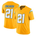 Jdoa LA.Chargers #21 LaDainian Tomlinson Player Gold F.U.S.E. Vapor Limited Stitched Jerseys