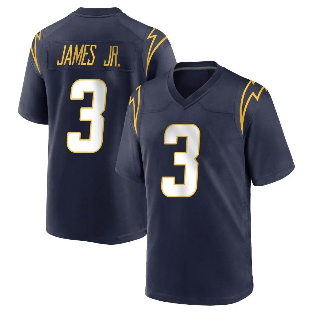 Jdoa LA.Chargers #3 Derwin James Jr. Player Navy Home Game Stitched Jerseys