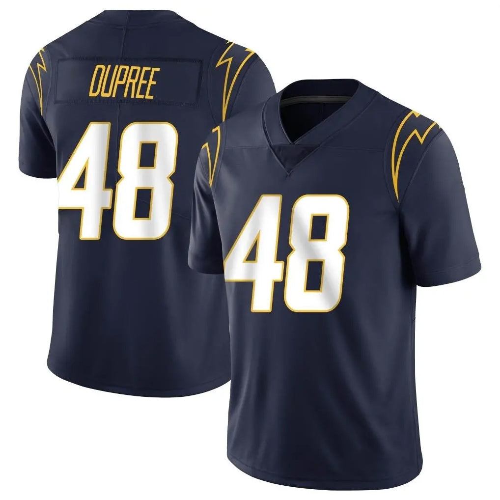 Jdoa LA.Chargers #48 Bud Dupree Player Navy Limited Vapor Untouchable Home Game Stitched Jerseys