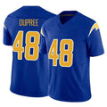 Jdoa LA.Chargers #48 Bud Dupree Player Royal Limited Vapor F.U.S.E. Home Game Stitched Jerseys