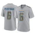 Jdoa LA.Chargers #6 Denzel Perryman Player Gray Atmosphere Fashion Home Game Stitched Jerseys