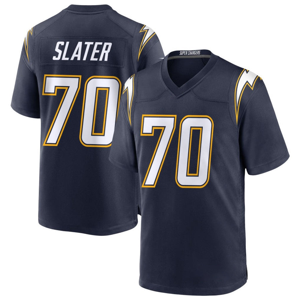 Jdoa LA.Chargers #70 Rashawn Slater Player Navy Alternate Home Game Stitched Jerseys