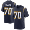 Jdoa LA.Chargers #70 Rashawn Slater Player Navy Alternate Home Game Stitched Jerseys