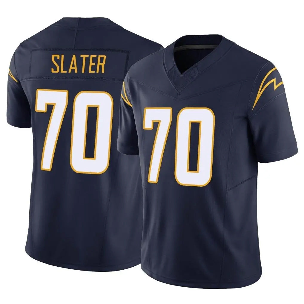 Jdoa LA.Chargers #70 Rashawn Slater Player Navy Limited Vapor F.U.S.E. Home Game Stitched Jerseys