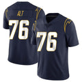 Jdoa LA.Chargers #76 Joe Alt Player Navy Limited Vapor Untouchable Home Game Stitched Jerseys