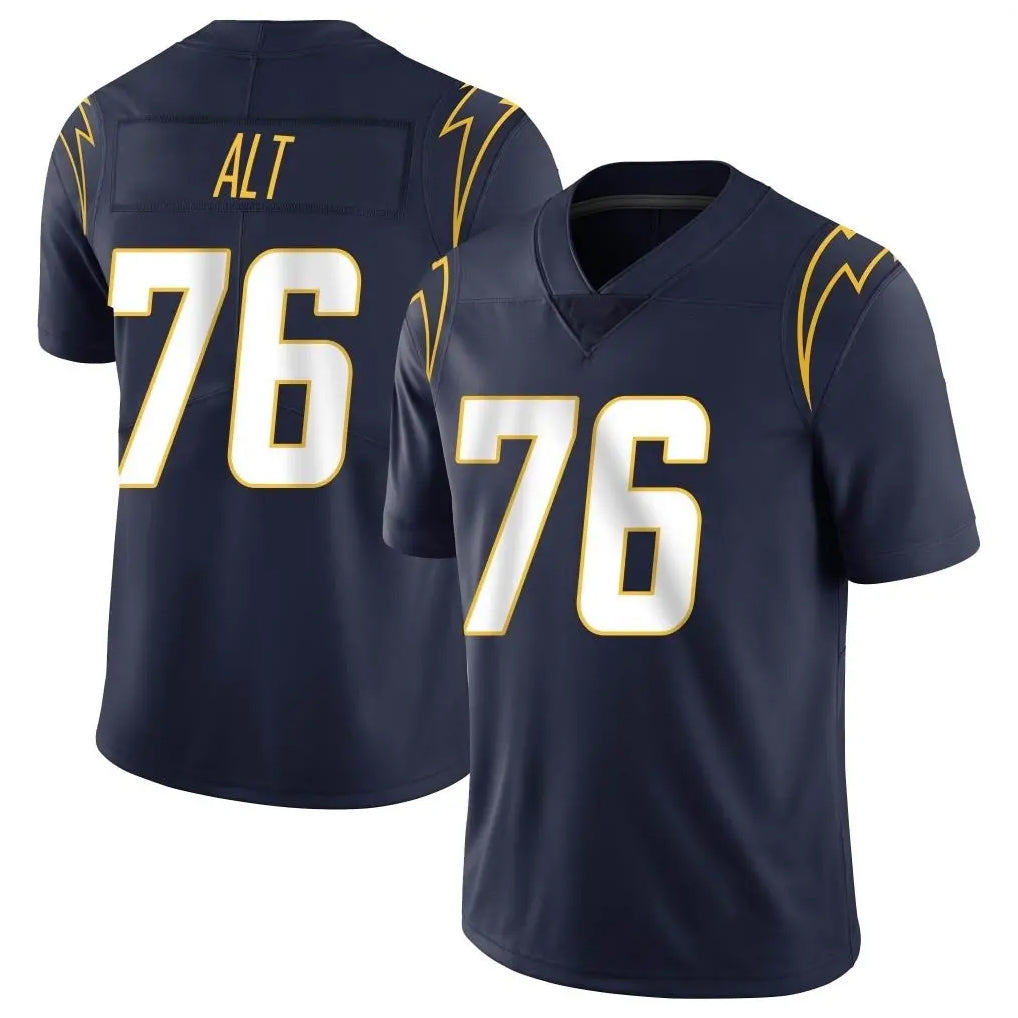 Jdoa LA.Chargers #76 Joe Alt Player Navy Limited Vapor Untouchable Home Game Stitched Jerseys