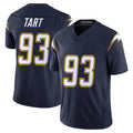 Jdoa LA.Chargers #93 Teair Tart Player Navy Vapor F.U.S.E. Limited Home Game Stitched Jerseys