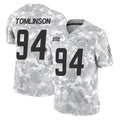 Jdoa LA.Chargers #94 Dalvin Tomlinson Player Arctic Camo Salute To Service Limited Game Stitched Jerseys
