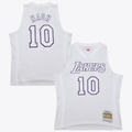 Xdoa LA.Lakers #10 Steve Nash White Mitchell & Ness 2012 Day Authentic Stitched Jerseys