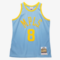 Xdoa LA.Lakers #8 Kobe Bryant Mitchell & Ness Powder Blue 2001-2002 Hardwood Classics Authentic Player Stitched Jerseys