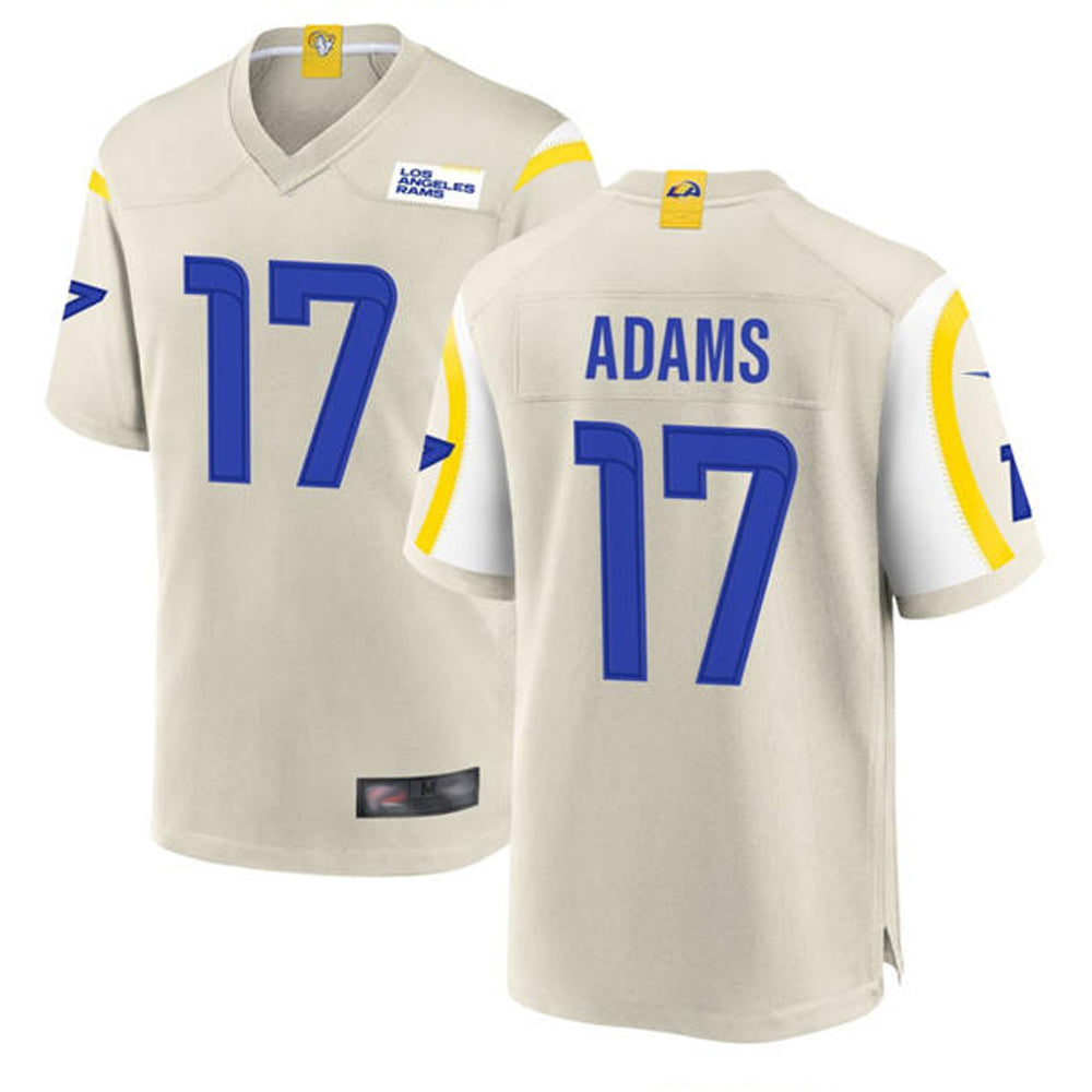 Jdoa LA.Rams #17 Davante Adams Player Bone Vapor F.U.S.E. Limited Stitched Jerseys