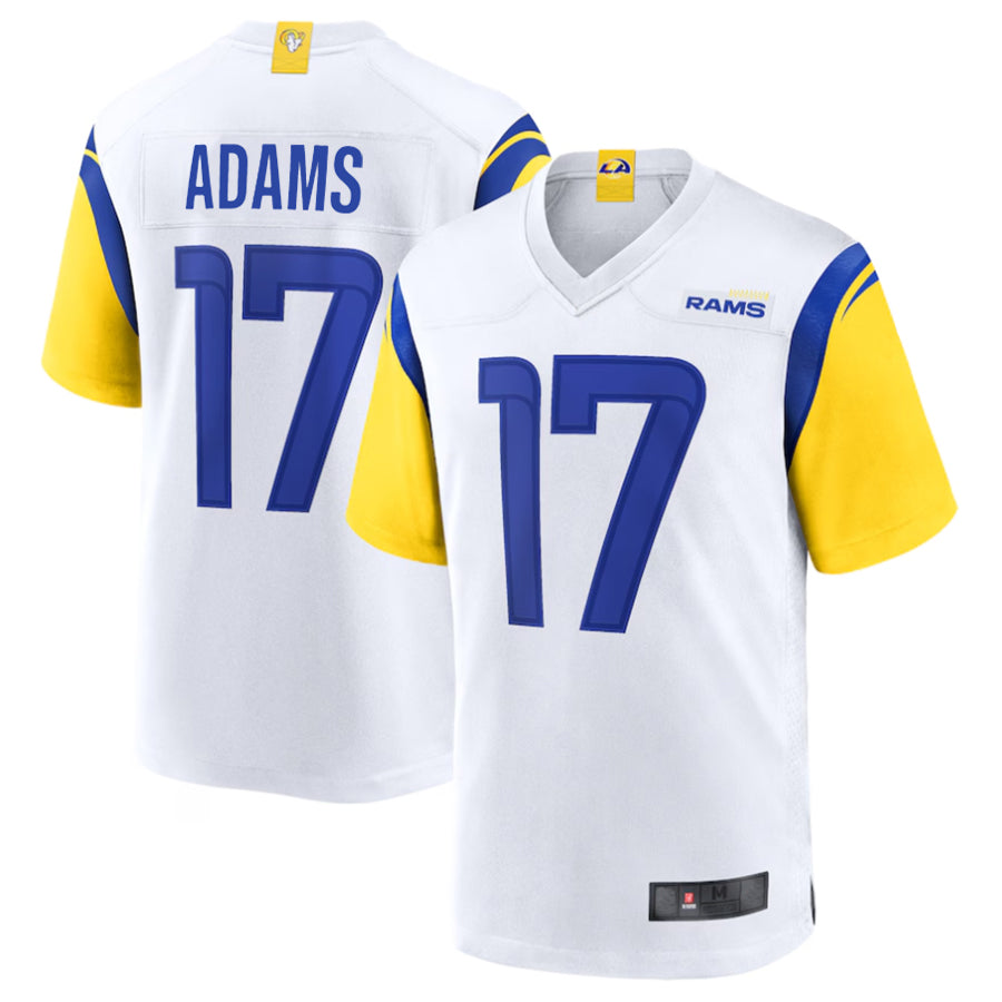 Jdoa LA.Rams #17 Davante Adams Player White Game Stitched Jerseys